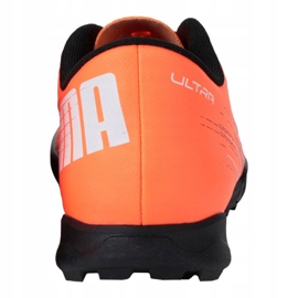 Buty piłkarskie Puma Ultra 4.1 Tt M 106095-01 pomarańczowe wielokolorowe 2
