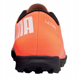 Buty piłkarskie Puma Ultra 4.1 Tt Jr 106103-01 pomarańczowe wielokolorowe 1