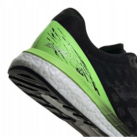 Buty biegowe adidas Adizero Boston 9 m M EG4657 czarne zielone 2