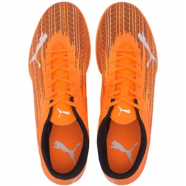 Buty piłkarskie Puma Ultra 4.1 It M 106096 01 pomarańczowe wielokolorowe 1
