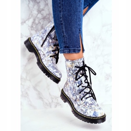 Damskie Botki Glany Workery Maciejka Wielokolorowe 01609-39/00-6 2