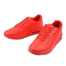 Czerwone męskie obuwie sportowe 5578-3 2