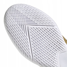 Buty piłkarskie adidas X Ghosted.3 In M EG8204 białe czarny, biały, złoty 1