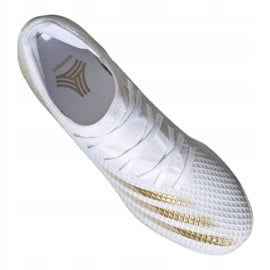 Buty piłkarskie adidas X Ghosted.3 In M EG8204 białe czarny, biały, złoty 4