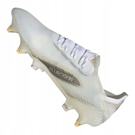 Buty piłkarskie adidas X Ghosted.1 Sg M EG8260 białe czarny, biały, złoty 5
