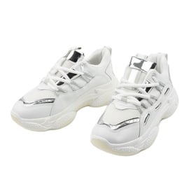Białe sneakersy sportowe Longer 2
