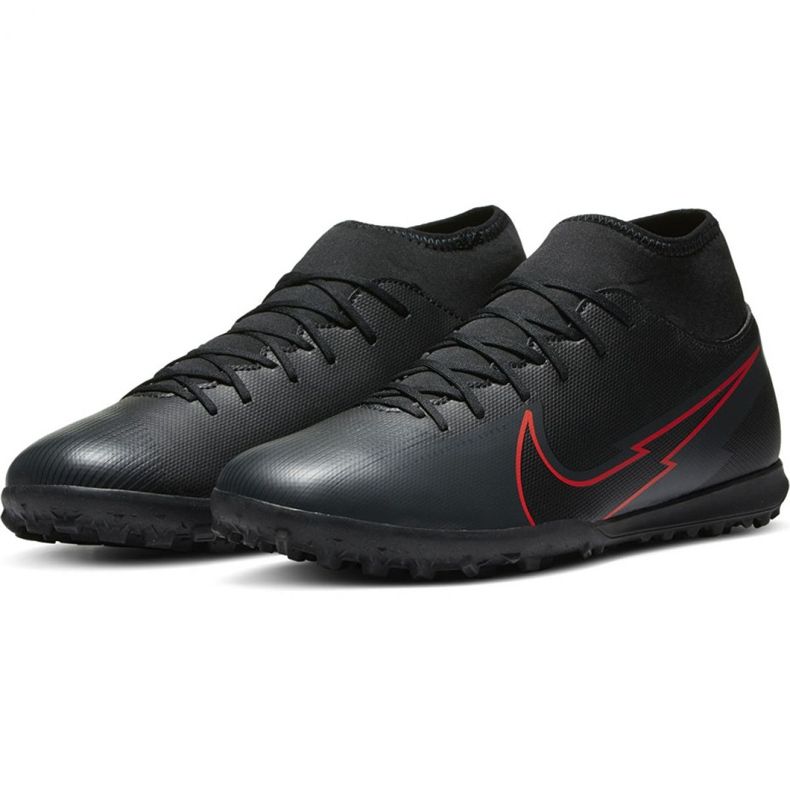 Buty piłkarskie Nike Mercurial Superfly 7 Club Tf M AT7980 060 wielokolorowe czarne 2