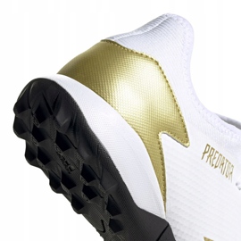 Buty piłkarskie adidas Predator 20.3 L Tf M FW9189 granatowy, biały, złoty białe 4