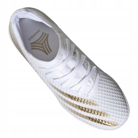 Buty piłkarskie adidas X Ghosted.3 In Jr EG8225 szary/srebrny, biały, złoty białe 4