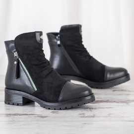 Workery Na Suwak VINCEZA czarne 1