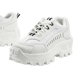 Białe modne obuwie sportowe Pereipheme 1