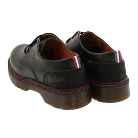 Glany niskie skórzane Lee Cooper LCJPL-20-01-021 czarne 5