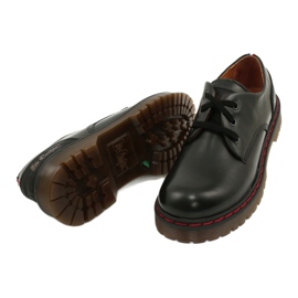 Glany niskie skórzane Lee Cooper LCJPL-20-01-021 czarne 3