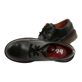 Glany niskie skórzane Lee Cooper LCJPL-20-01-021 czarne 4