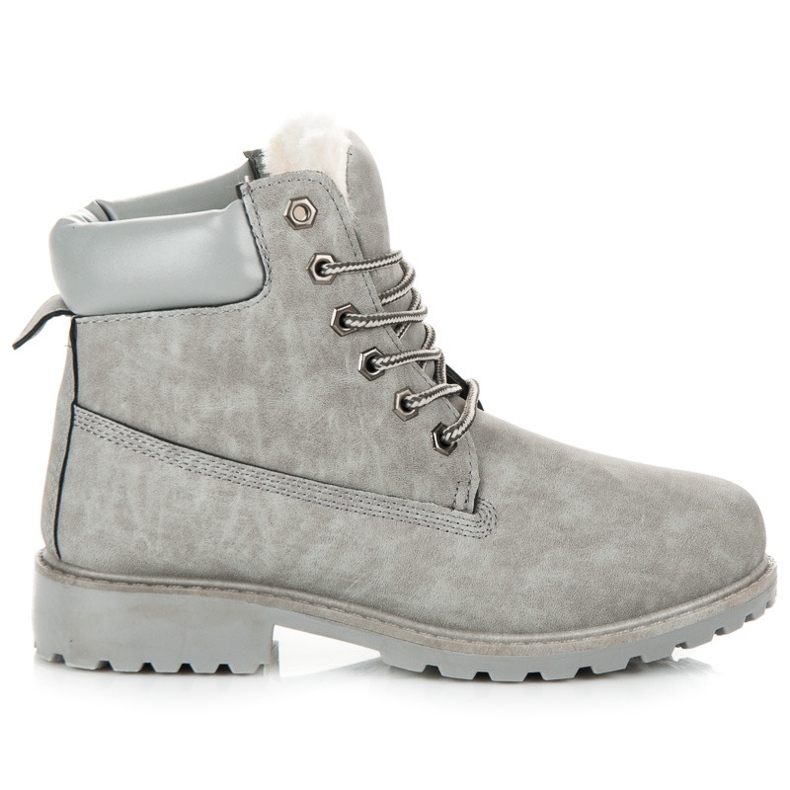 Seastar Ciemnoszare Wiązane Traperki 2