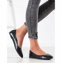 Weide Baleriny W Szpic czarne 2