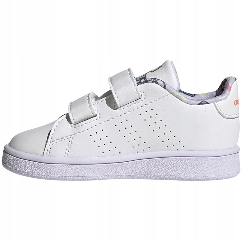 Buty adidas Advantage I Jr EG3861 białe czarne 2
