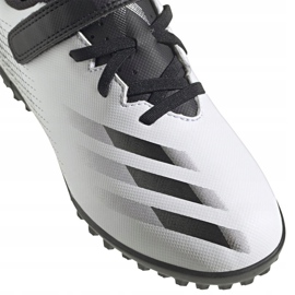 Buty piłkarskie adidas X GHOSTED.4 H&L Tf Jr FW9573 białe wielokolorowe 3