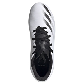 Buty piłkarskie adidas X GHOSTED.4 FxG Jr FW6798 wielokolorowe białe 1