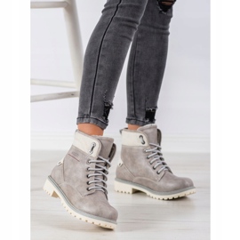 Goodin Ciepłe Traperki beżowy 2