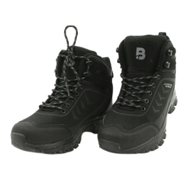 McBraun Wysokie trekkingi sportowe softshell czarne 9TR37-1403 1