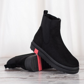 Seastar Botki Na Platformie czarne 2