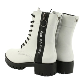 M.Daszyński Workery timberki szare Daszyński MR1813-31 czarne 4