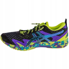 Buty Asics Gel-Noosa Tri 12 M 1011A673-003 czarne fioletowe niebieskie zielone 1