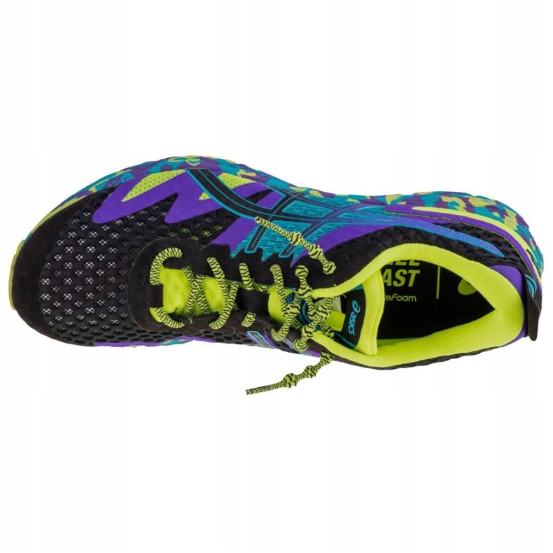 Buty Asics Gel-Noosa Tri 12 M 1011A673-003 czarne fioletowe niebieskie zielone 2