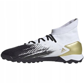 Buty piłkarskie adidas Predator 20.3 M Tf FW9191 czarne białe 2