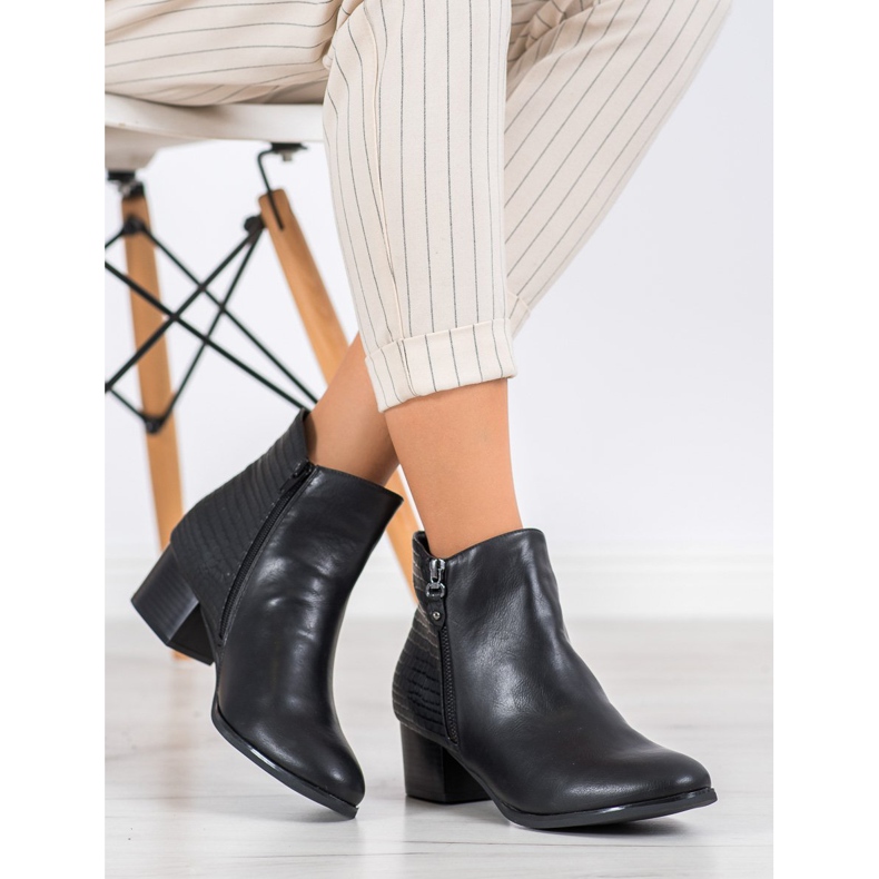 Kylie Czarne Botki 2