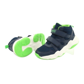 Befado obuwie dziecięce  516X049 niebieskie zielone 4