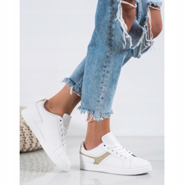 SHELOVET Modne Buty Sportowe białe 1