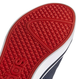 Buty adidas Vs Pace M B74317 czerwone granatowe 4