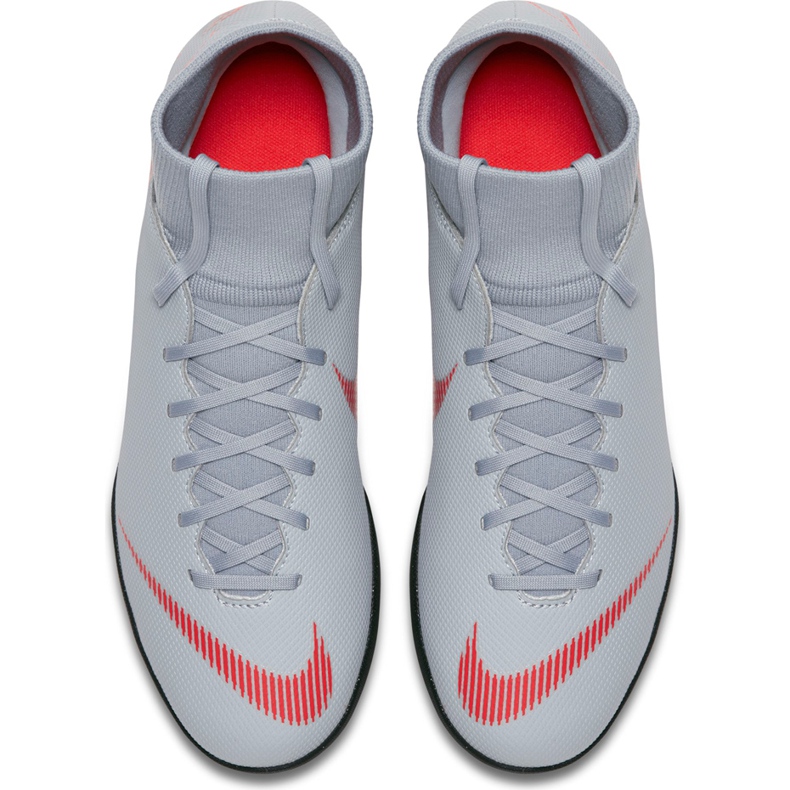 Buty piłkarskie Nike Mercurial Superfly X 6 Club Tf AH7372 060 szare szare 1