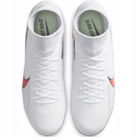 Buty piłkarskie Nike Mercurial Superfly 7 Academy FG/MG M AT7946 163 białe 2