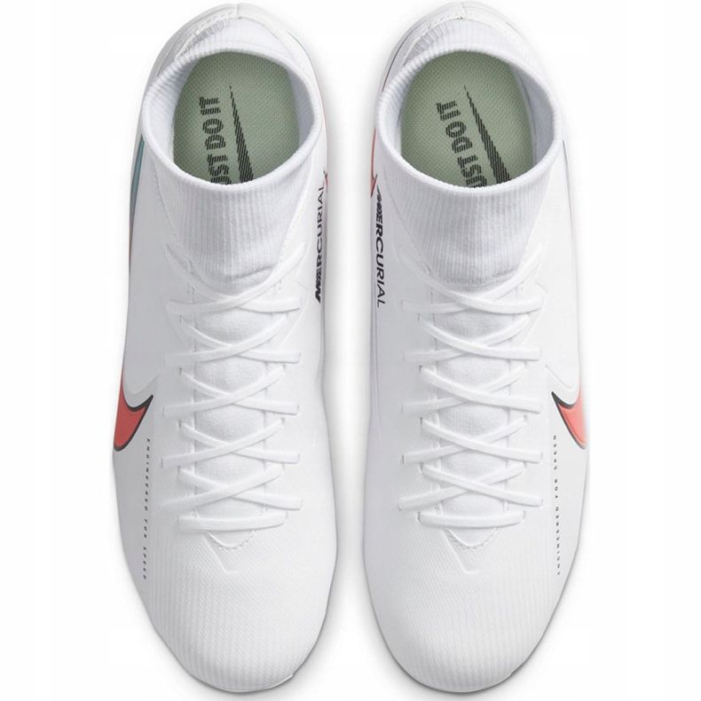 Buty piłkarskie Nike Mercurial Superfly 7 Academy FG/MG M AT7946 163 białe 2