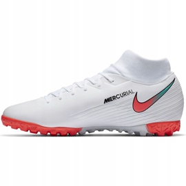 Buty piłkarskie Nike Mercurial Superfly 7 Academy M Tf AT7978 163 białe 1