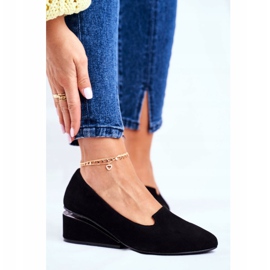 Damskie Półbuty Exquisite Czarne 1205 2