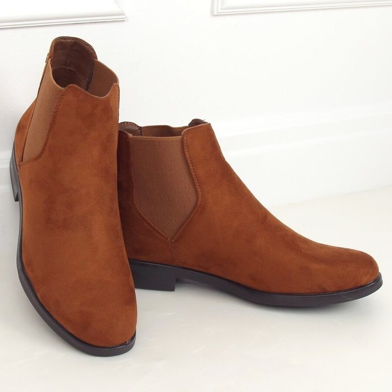 Sztyblety damskie camel 8B957 Camel brązowe 1