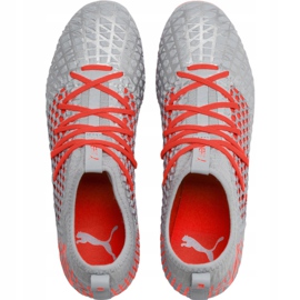 Buty piłkarskie Puma Future 4.3 Netfit Fg Ag 105612 01 wielokolorowe szare 1