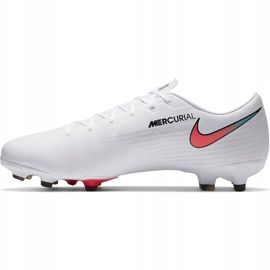 Buty piłkarskie Nike Mercurial Vapor 13 Academy FG/MG AT5269 163 białe białe 1