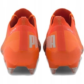 Buty piłkarskie Puma Ultra 1.1 MxSG 106076 01 pomarańczowe pomarańczowe 4