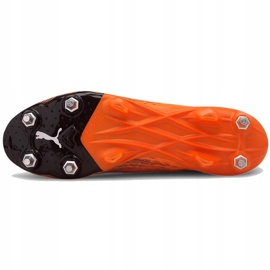 Buty piłkarskie Puma Ultra 1.1 MxSG 106076 01 pomarańczowe pomarańczowe 5