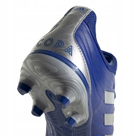 Buty piłkarskie adidas Copa 20.3 Fg EH1500 niebieskie granatowe 4