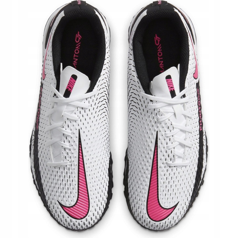 Buty piłkarskie Nike Jr Phantom Gt Academy Tf CK8484 160 białe białe 1