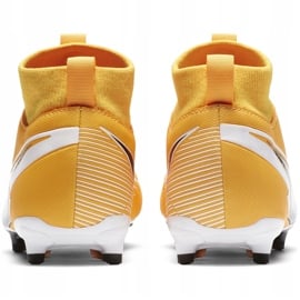 Buty piłkarskie Nike Mercurial Superfly 7 Academy FG/MG Junior AT8120 801 pomarańczowe 4