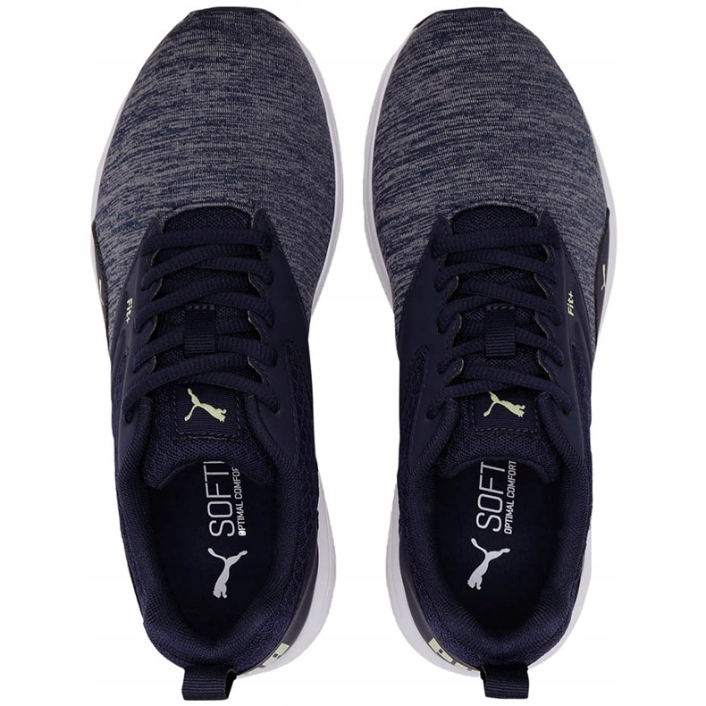 Buty dla dzieci Puma Nrgy Comet granatowe 190675 17 szare 2