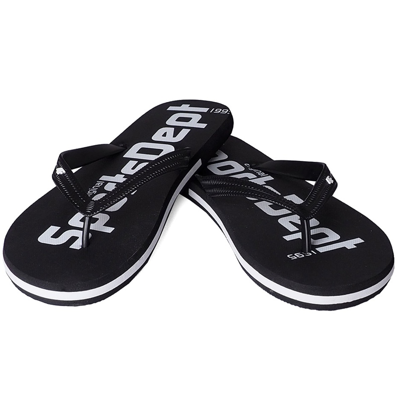 Klapki męskie 4F głęboka czerń H4L20 KLM006 20S czarne 1