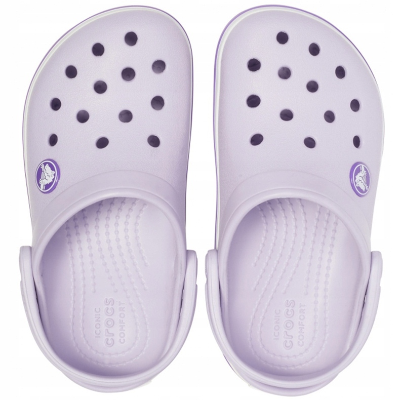 Crocs dla dzieci Crocband Clog K fioletowe 204537 5P8 1